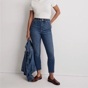 NWT MADEWELL The Curvy Perfect Vintage Jean in Manorford Wash: Instacozy Edition